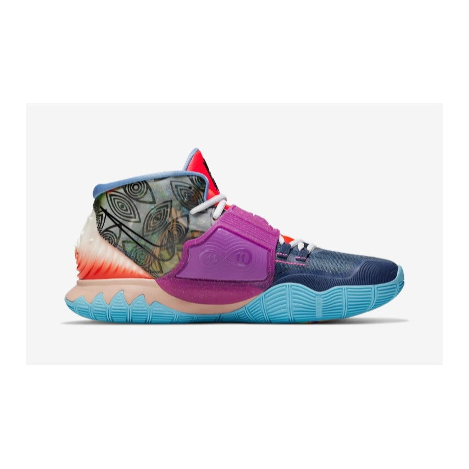 Nike Kyrie 6 Unite The World Basketball Shoes Multicolor Boys Size 4Y