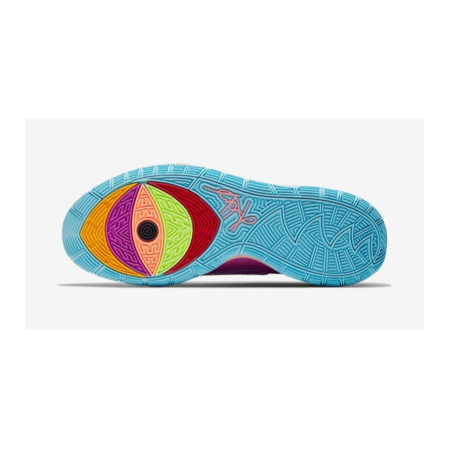 Nike Kyrie 6 Unite The World Basketball Shoes Multicolor Boys Size 4Y