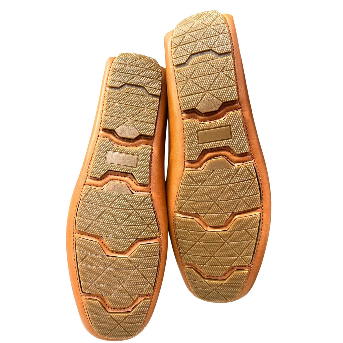 Jonsen Men's Tan Leather Loafers Size 11.5 NWB