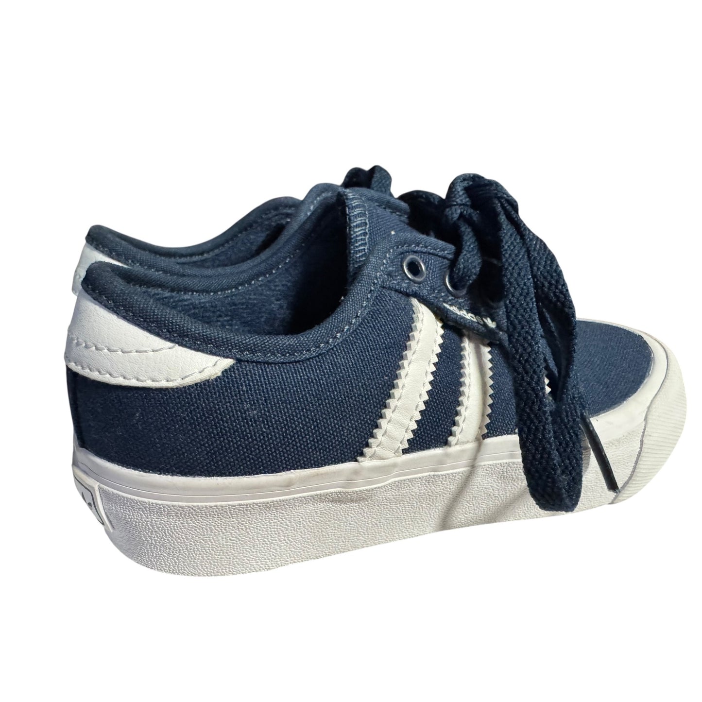 Adidas Navy/White Canvas Low-Top Sneakers Children Size 12K