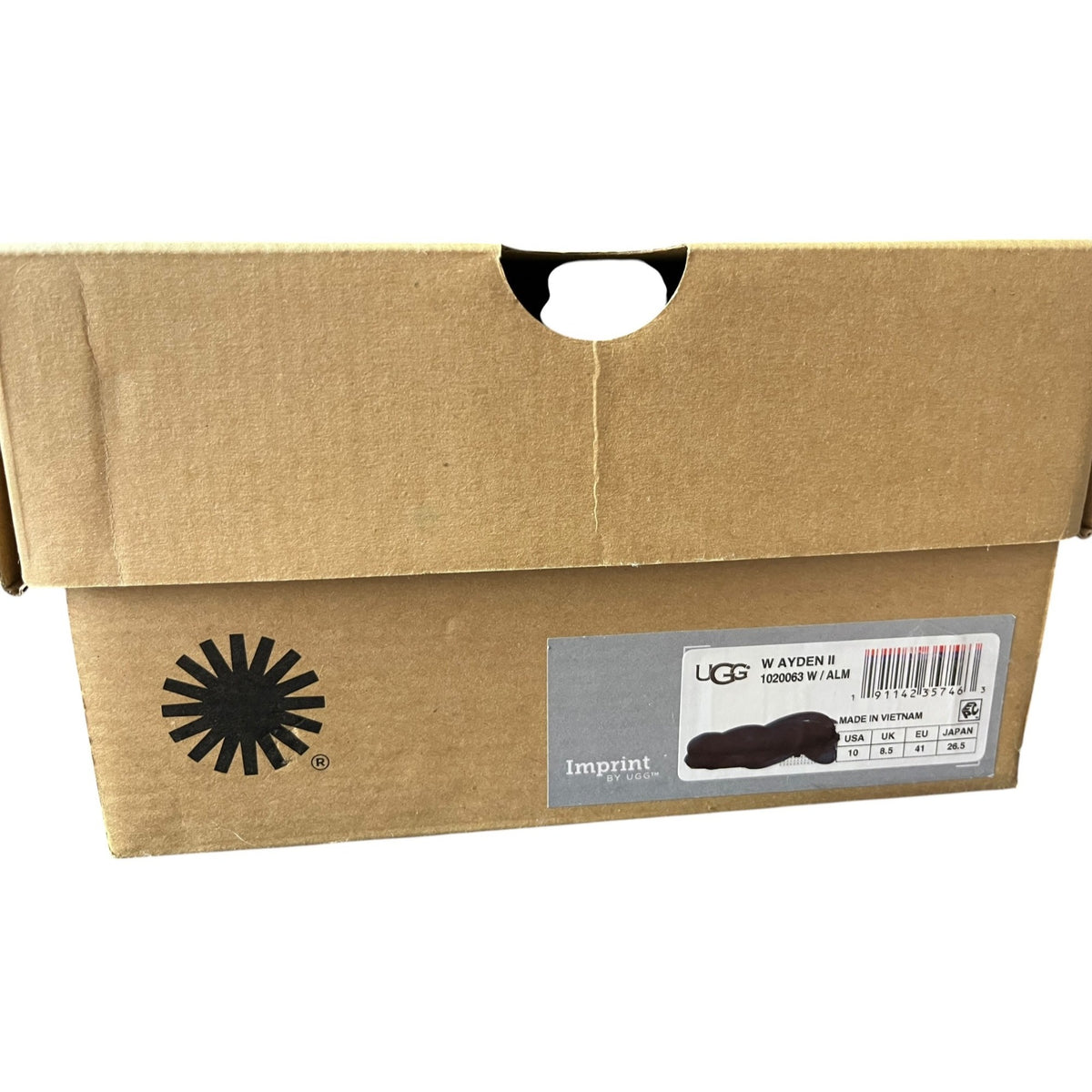 UGG Grey Suede Varney Slate New With Box Sz 10