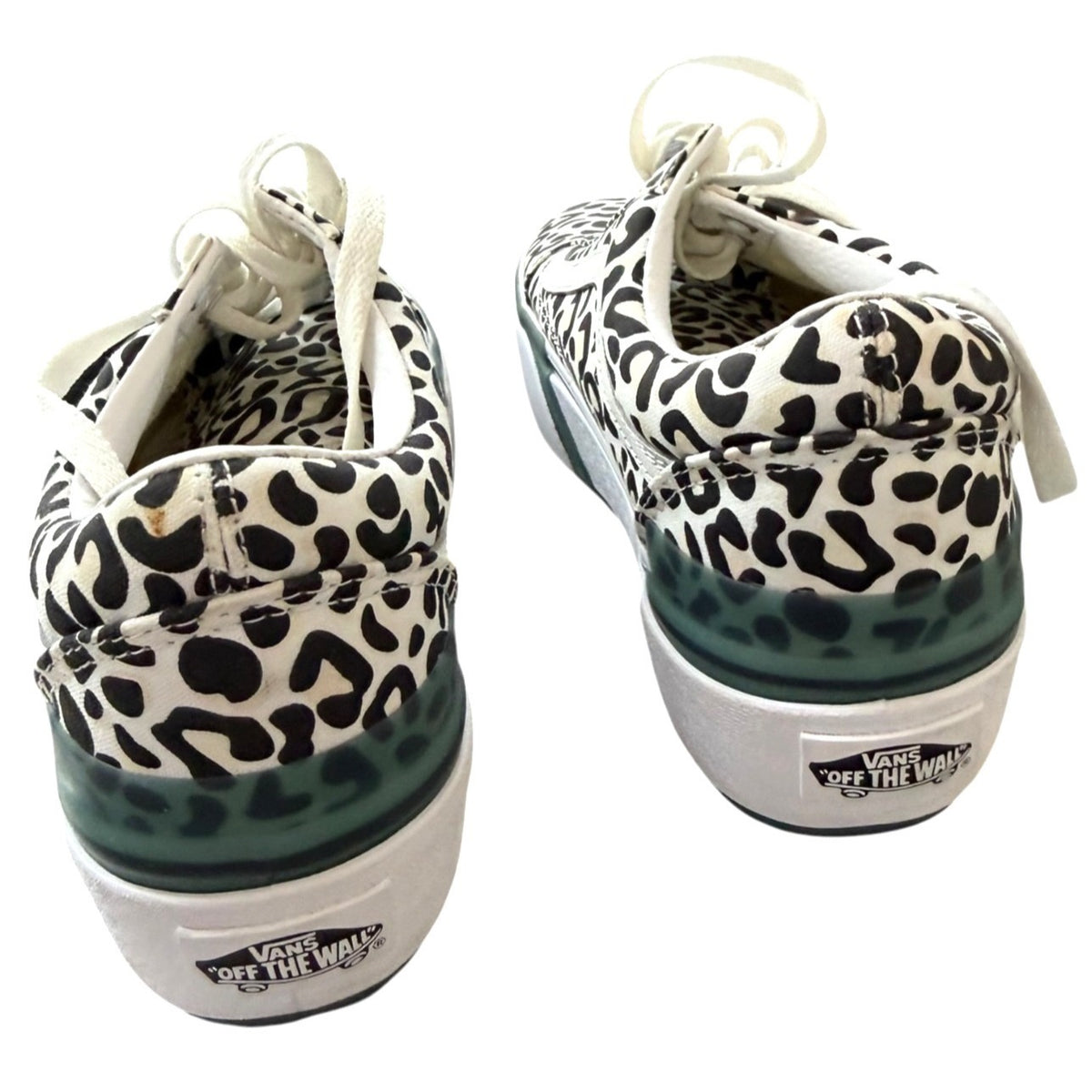 Vans Old Skool Stacked UV Ink Leopard Print Sneakers Women's SZ 8.5