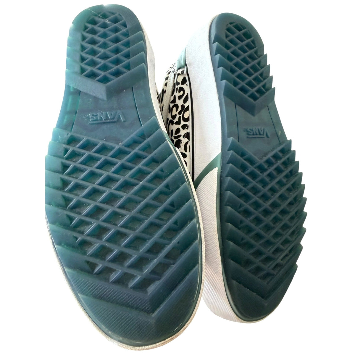 Vans Old Skool Stacked UV Ink Leopard Print Sneakers Women's SZ 8.5