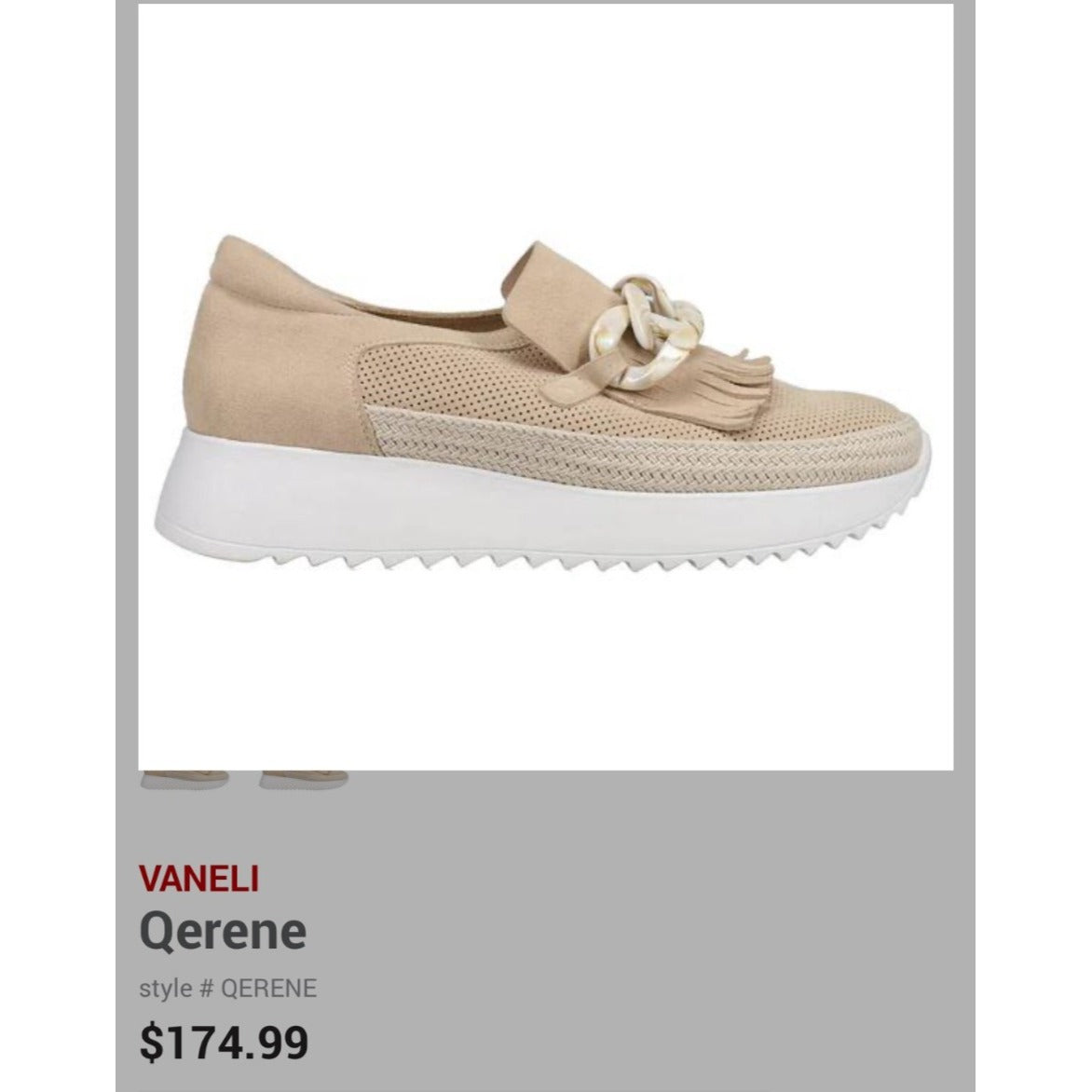 Vaneli Sport Qerene MSRP $174.99 Size 7.5