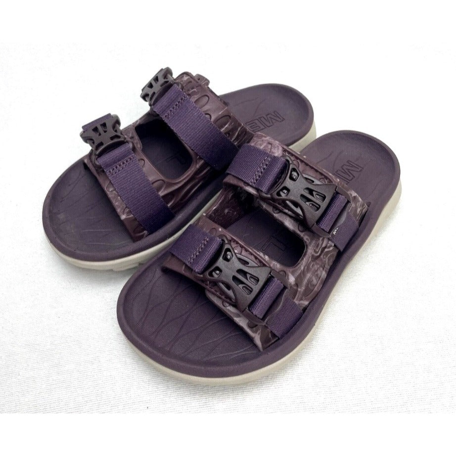 Merrell Sz 7 Purple Hut Ultra Wrap Slide Sandals