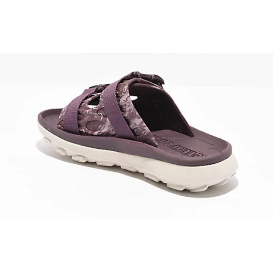 Merrell Sz 7 Purple Hut Ultra Wrap Slide Sandals