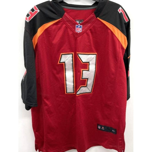 Nike Tampa Bay Buccaneers Jersey Jahri Evans #13 Red/Black XL