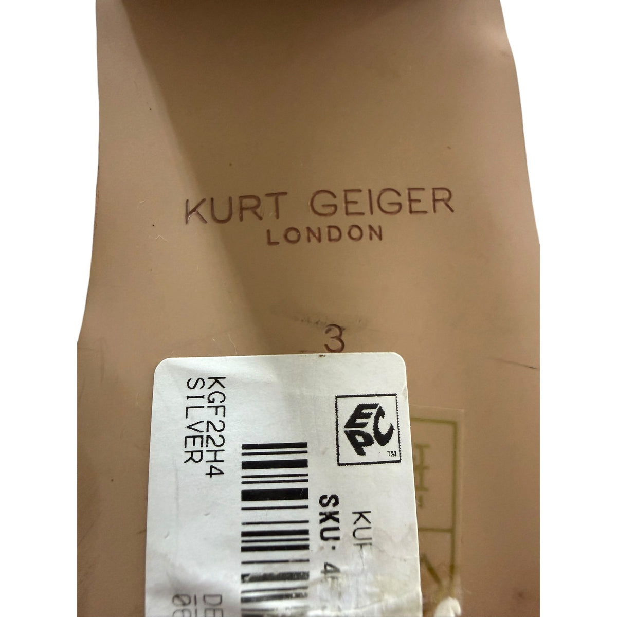 kurt Geiger London Big Kids Ankle Booties Size 34/3M