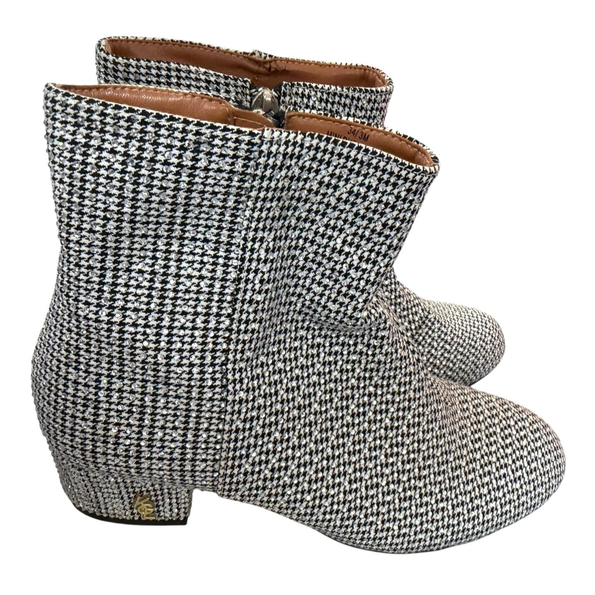 kurt Geiger London Big Kids Ankle Booties Size 34/3M