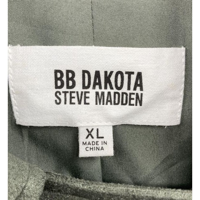 Steve Madden BB Dakota Green Faux Suede Jacket - Size XL