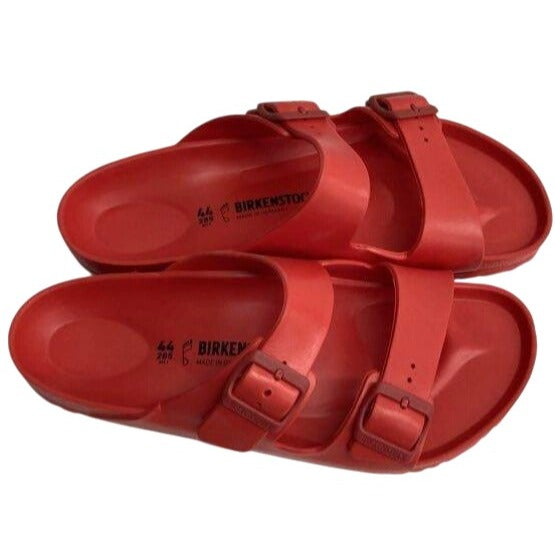 Birkenstock Mens Red Sandals Size 44 EU/ M11  Made In Germany