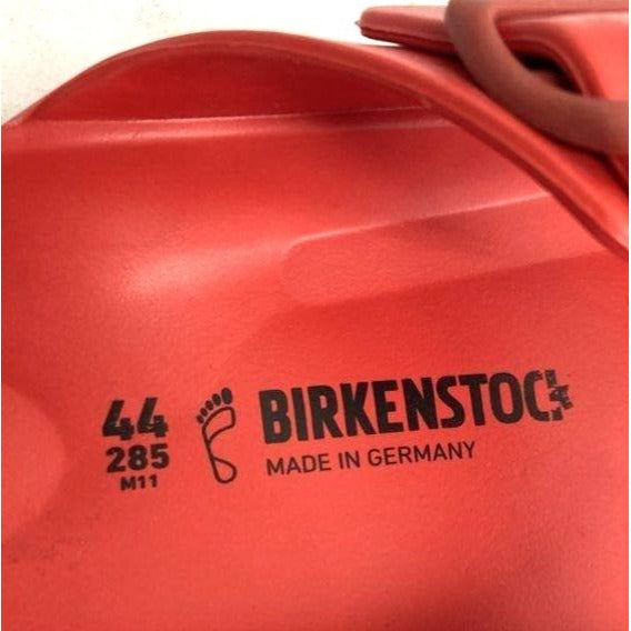 Birkenstock Mens Red Sandals Size 44 EU/ M11  Made In Germany