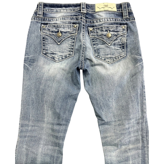 Miss Me Women's Mid-Rise Bootcut Jeans Size 27