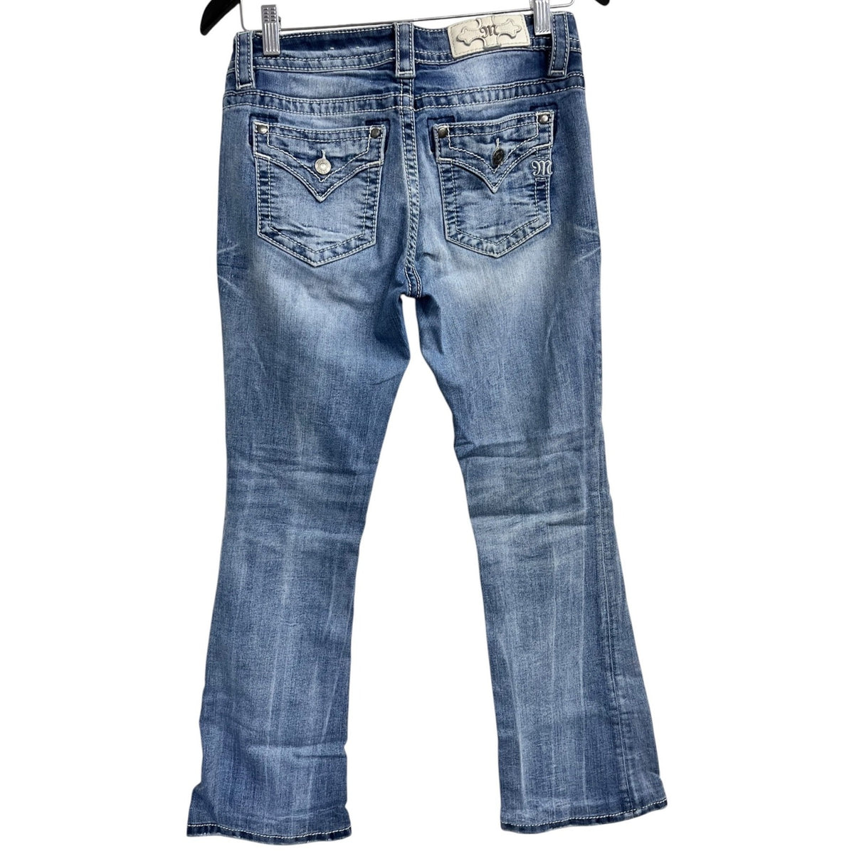 Miss Me Women's Mid-Rise Bootcut Jeans Size 27