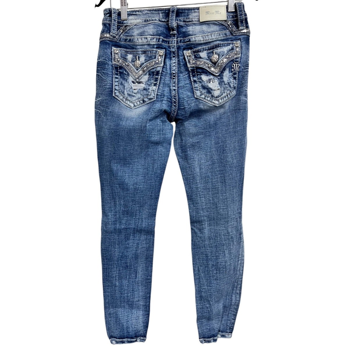Miss Me Women's Curvy Ankle Skinny Jeans Size 28