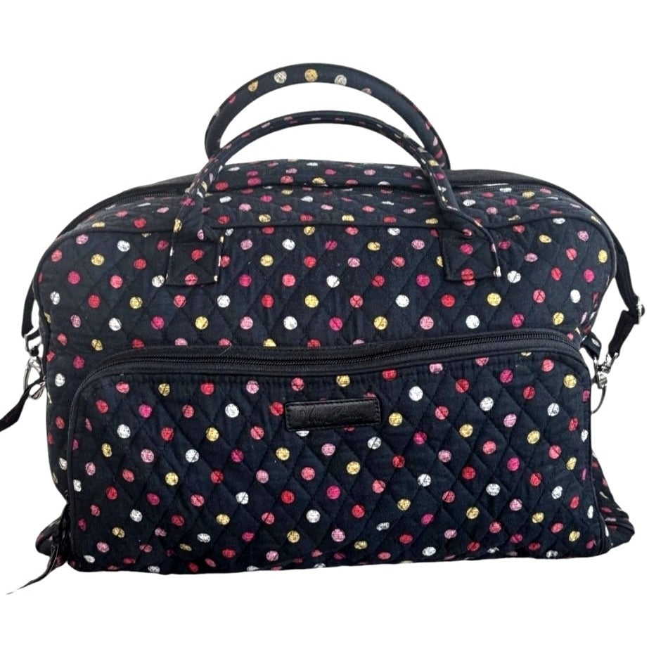 Vera Bradley “Havana Dots” Quilted Duffel Bag