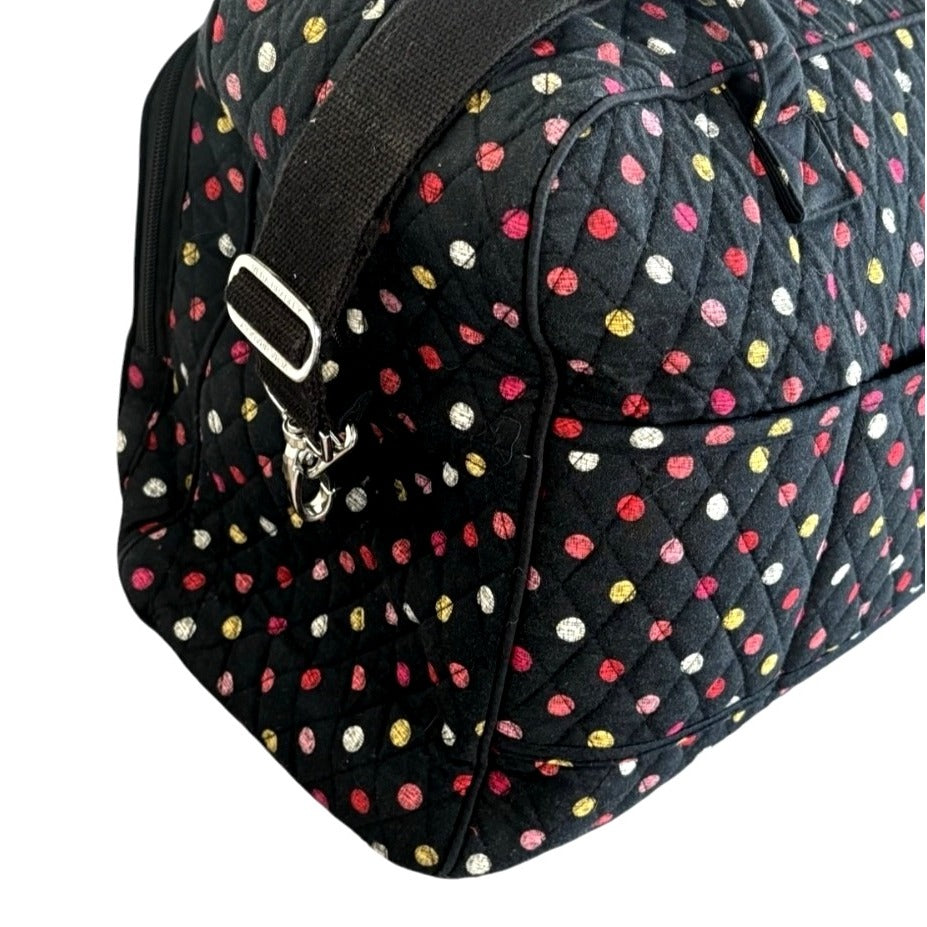 Vera Bradley “Havana Dots” Quilted Duffel Bag