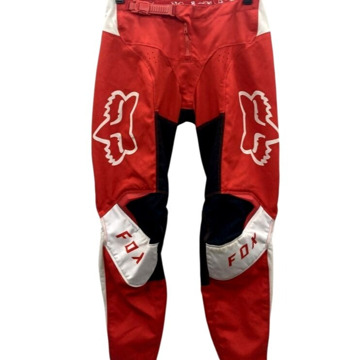 Fox Racing 180 Youth Motocross Pants Red Black White Size 28Y
