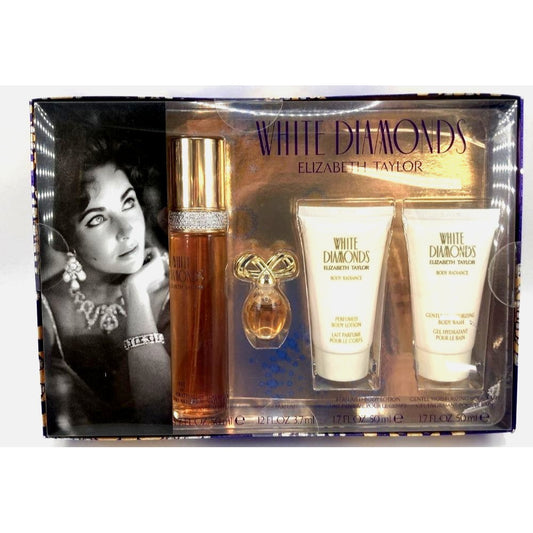 Elizabeth Taylor White Diamonds 4-Piece Fragrance Gift Set