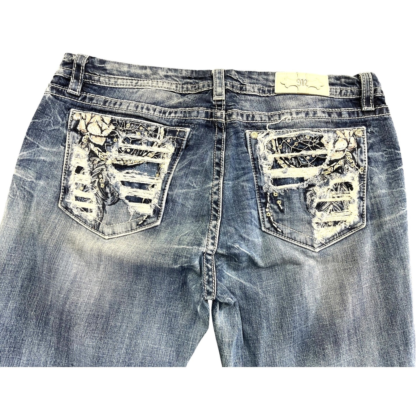 Miss Me Women's Mid-Rise Easy Bootcut Jeans Size 36