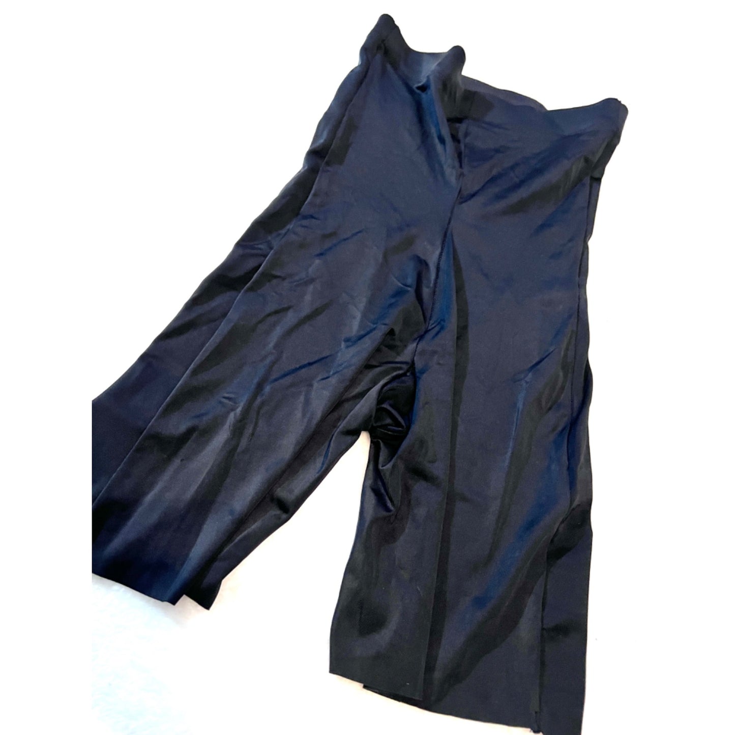 Assets By Spanx High-Waisted Mid-Thigh Shaping Shorts Black Size M