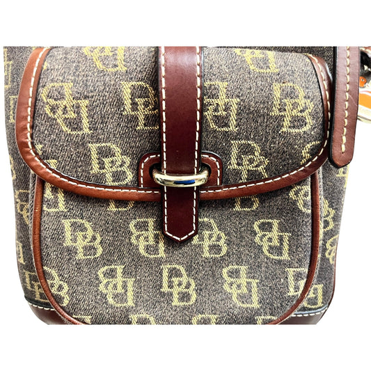 Dooney & Bourke Signature Letter Carrier Crossbody Bag