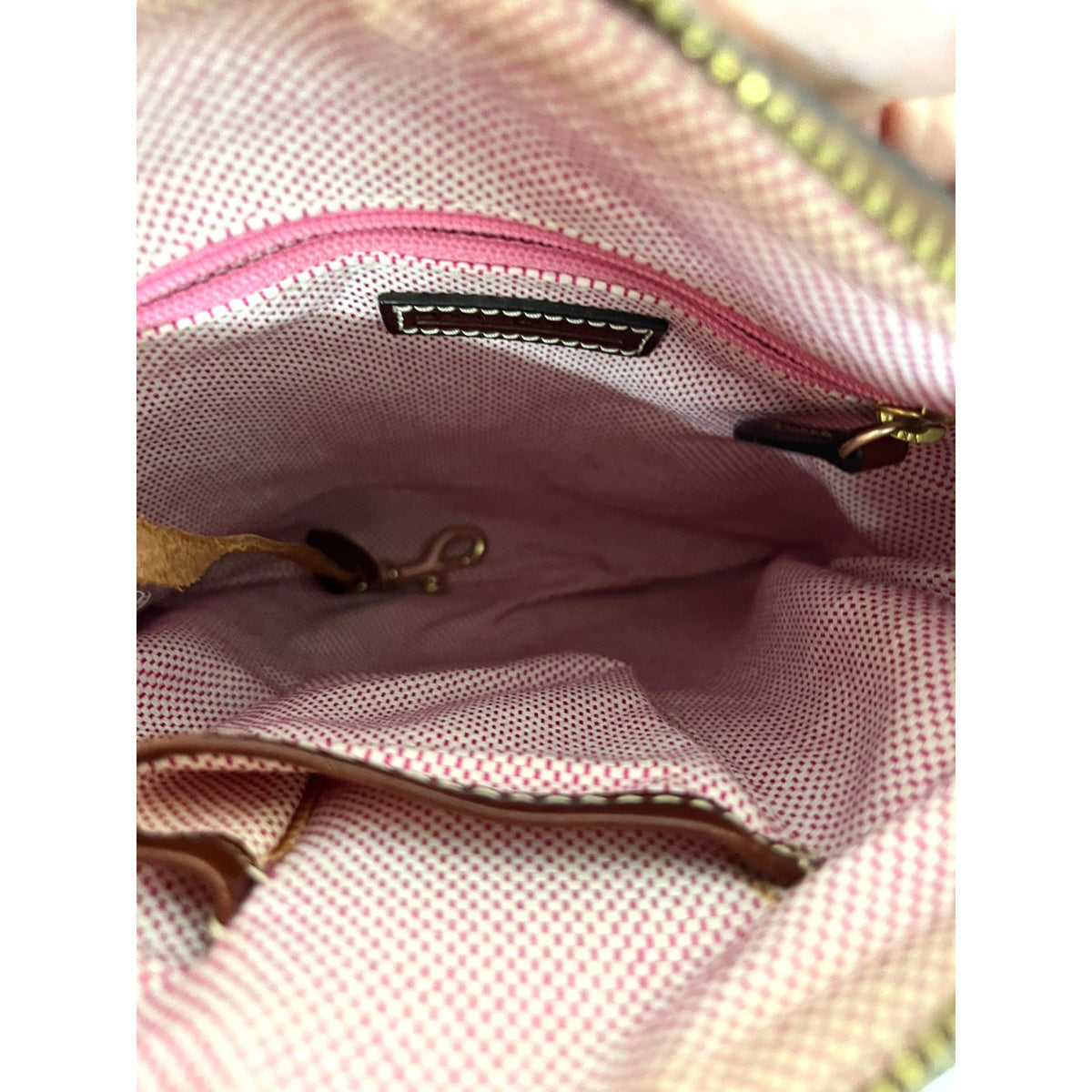 Dooney & Bourke Signature Letter Carrier Crossbody Bag