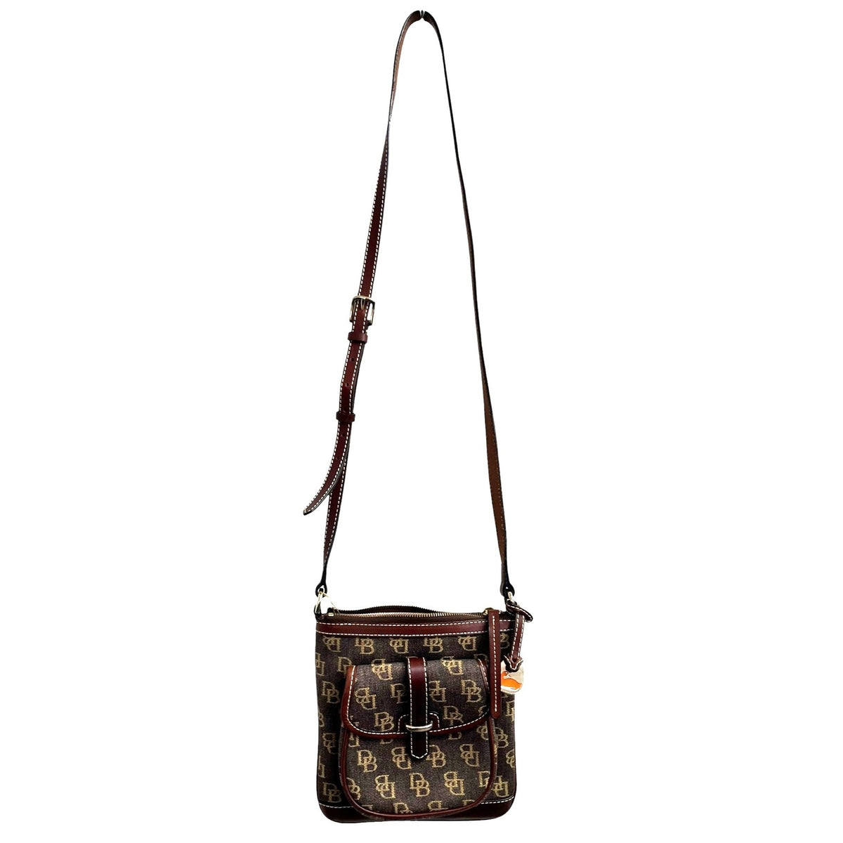 Dooney & Bourke Signature Letter Carrier Crossbody Bag
