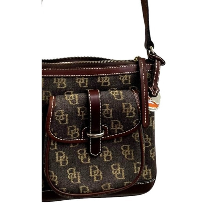 Dooney & Bourke Signature Letter Carrier Crossbody Bag