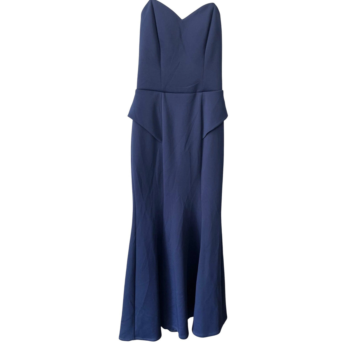 Speechless Strapless Peplum Formal Gown Size 11 NWT