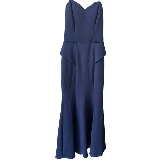 Speechless Strapless Peplum Formal Gown Size 11 NWT