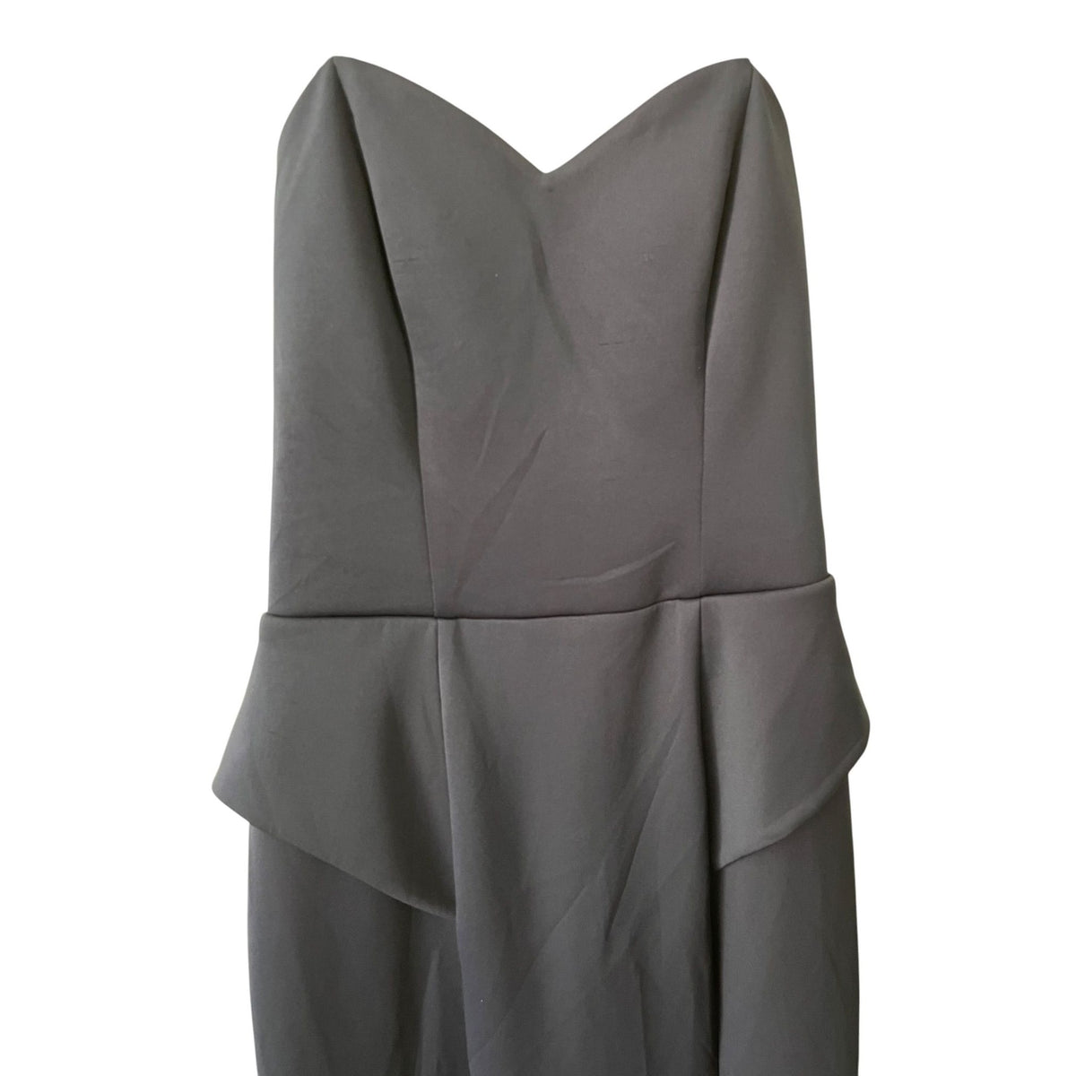 Speechless Strapless Peplum Formal Gown Size 11 NWT