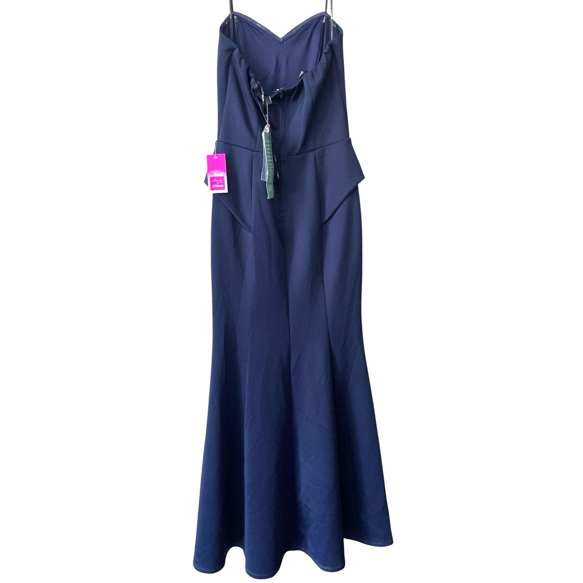 Speechless Strapless Peplum Formal Gown Size 11 NWT