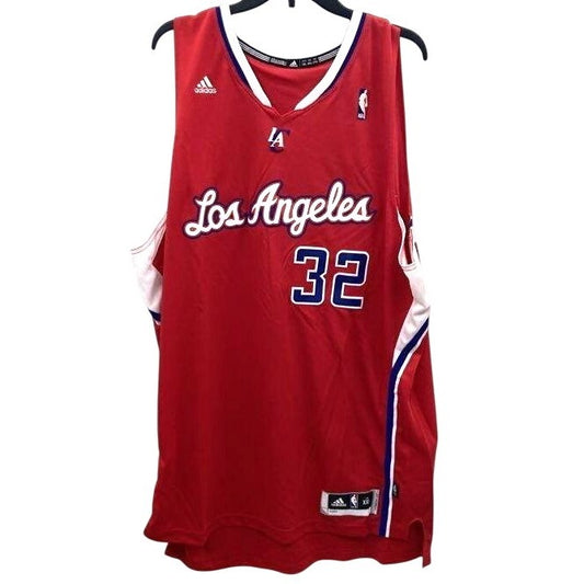 Adidas Los Angeles Clippers Blake Griffin #32 Jersey Red XXL Length +2 NBA Basketball