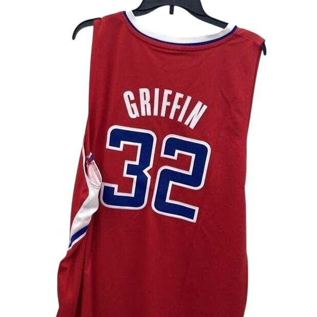 Adidas Los Angeles Clippers Blake Griffin #32 Jersey Red XXL Length +2 NBA Basketball