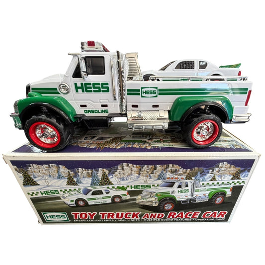 Hess 2011 Toy Truck & Race Car - Complete With Box