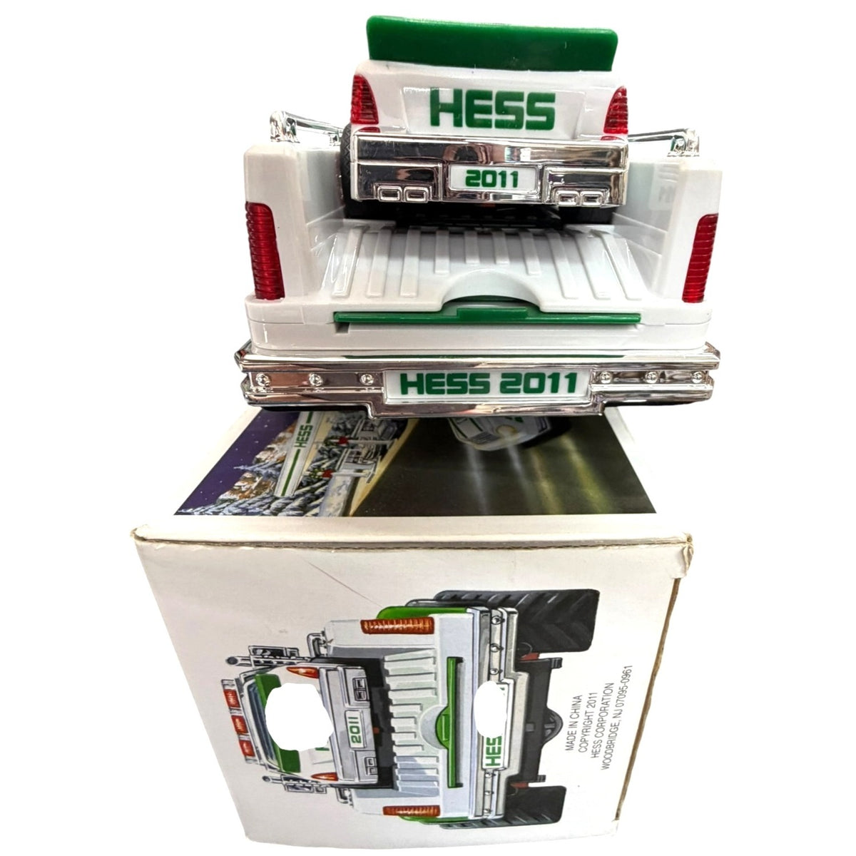 Hess 2011 Toy Truck & Race Car - Complete With Box