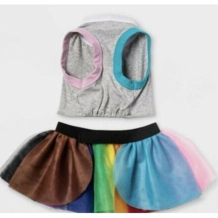 Pride Pet Costume-NWT-Multiple Sizes -Tee & Tutu Dogs/Cats-LGBTQ+