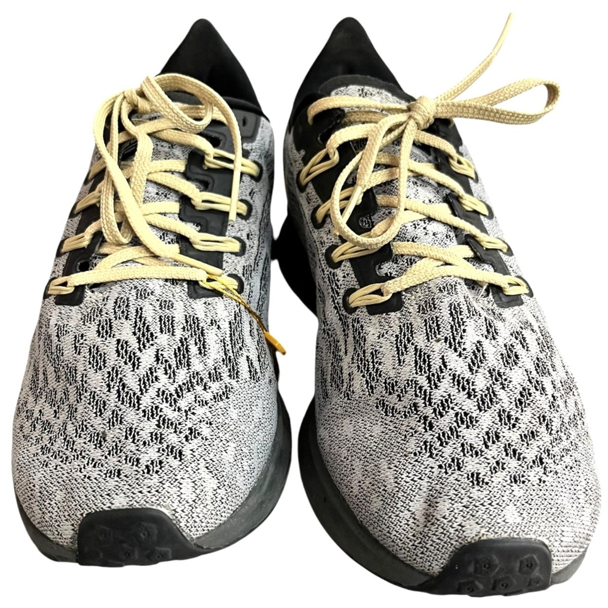 Nike Air Zoom Pegasus 36 Gray/Gold Saints Running Shoes Men's Size 8
