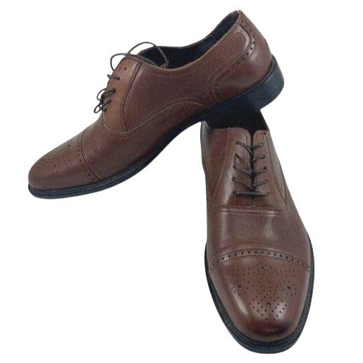 Kenneth Cole Brown Oxford Dress Shoes Men’s Size 9.5
