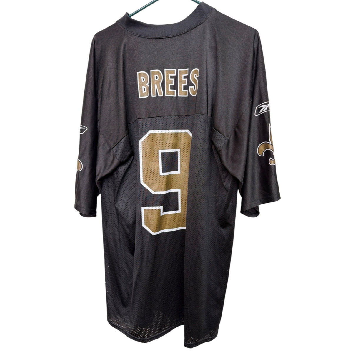 Reebok NFL Team Apparel #9 Drew Brees New Orleans Saints Jersey Size L