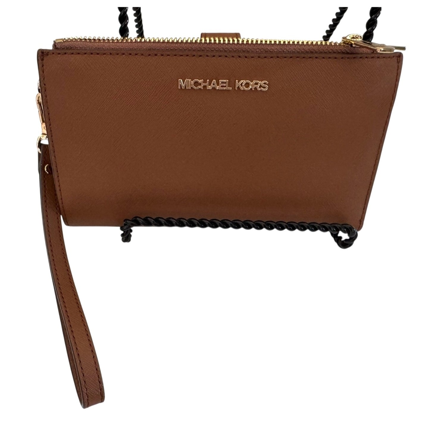 Michael Kors Jet Set Large Leather Smartphone Wristlet Wallet