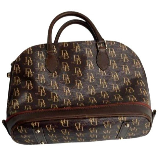Dooney & Bourke 1975 Signature Brown Purse