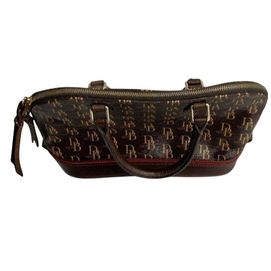 Dooney & Bourke 1975 Signature Brown Purse