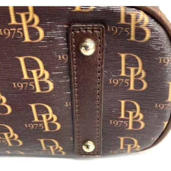 Dooney & Bourke 1975 Signature Brown Purse