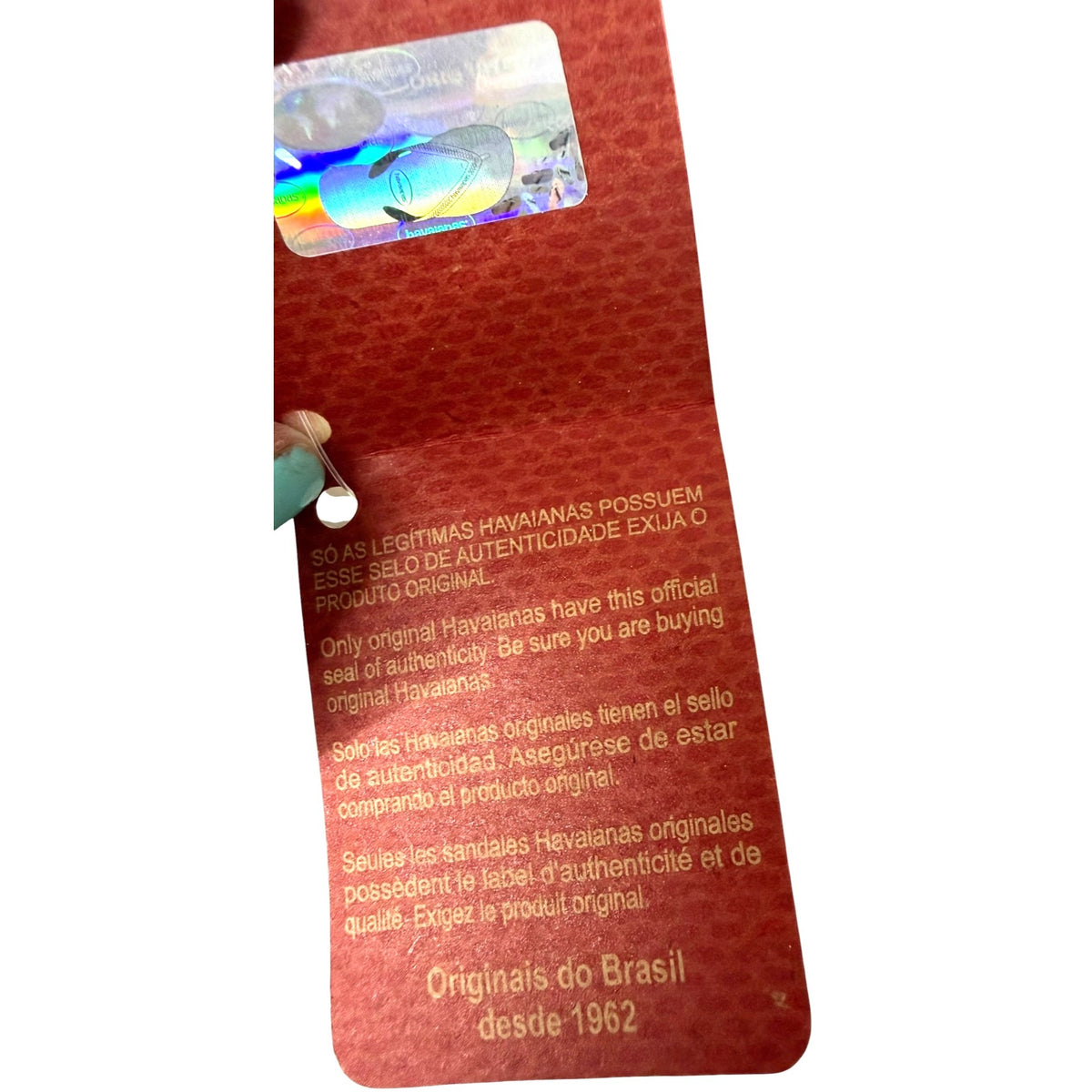 Havaianas White Flip Flops Women's 9/10 NWT