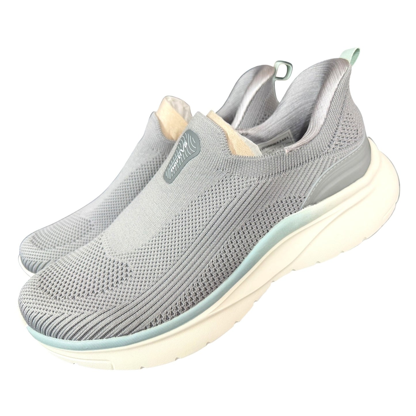 NortiV8 Womens Lightweight Slip-On Walking Shoes - Breathable Knit Upper & Cushioned Sole Comfortable Everyday Wear New With Box Size 8