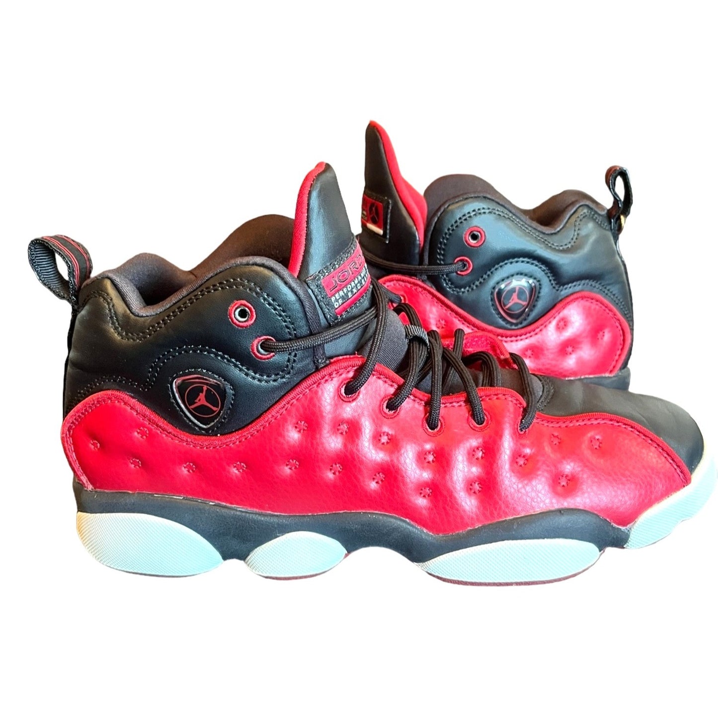 Nike Air Jordan Jumpman Red Black Youth 7Y