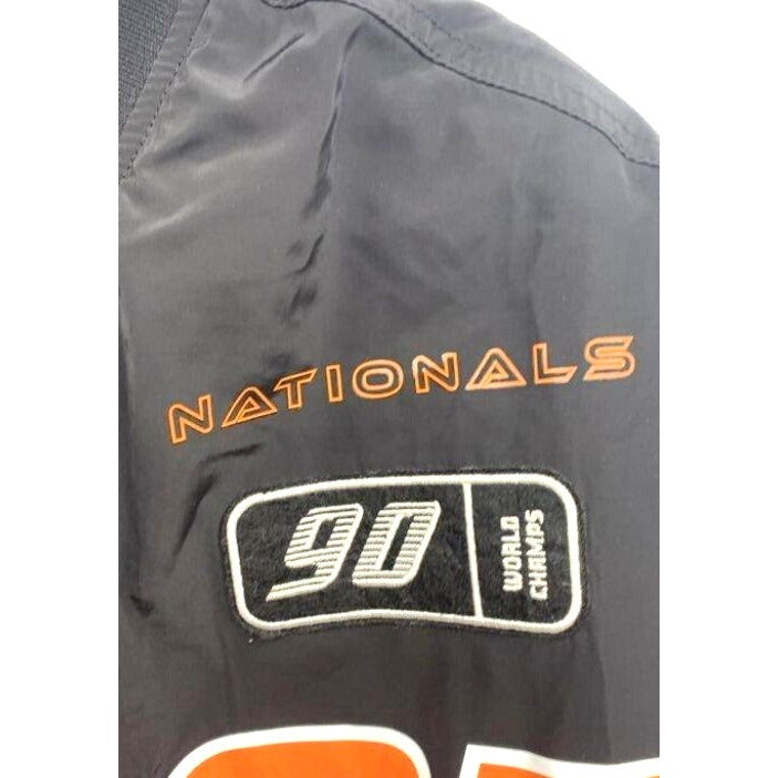 Divided Race Thrill Seeker Black Moto Racing Jacket Size M