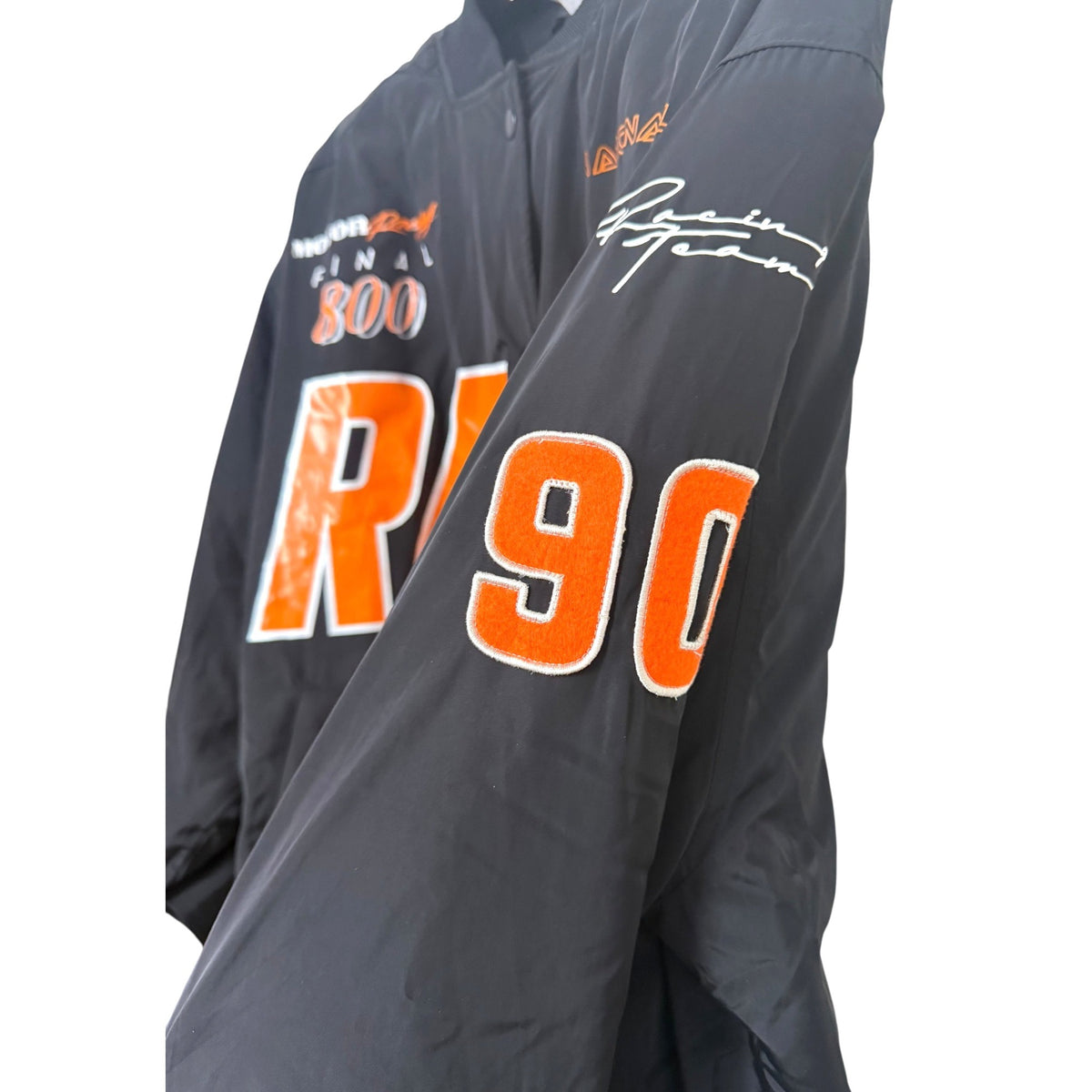 Divided Race Thrill Seeker Black Moto Racing Jacket Size M